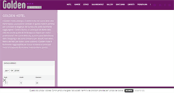 Desktop Screenshot of goldenhotel.it